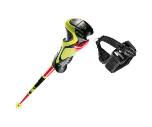 Палиці LEKI WCR Lite SL 3D bright red-black-neonyellow 120 cm